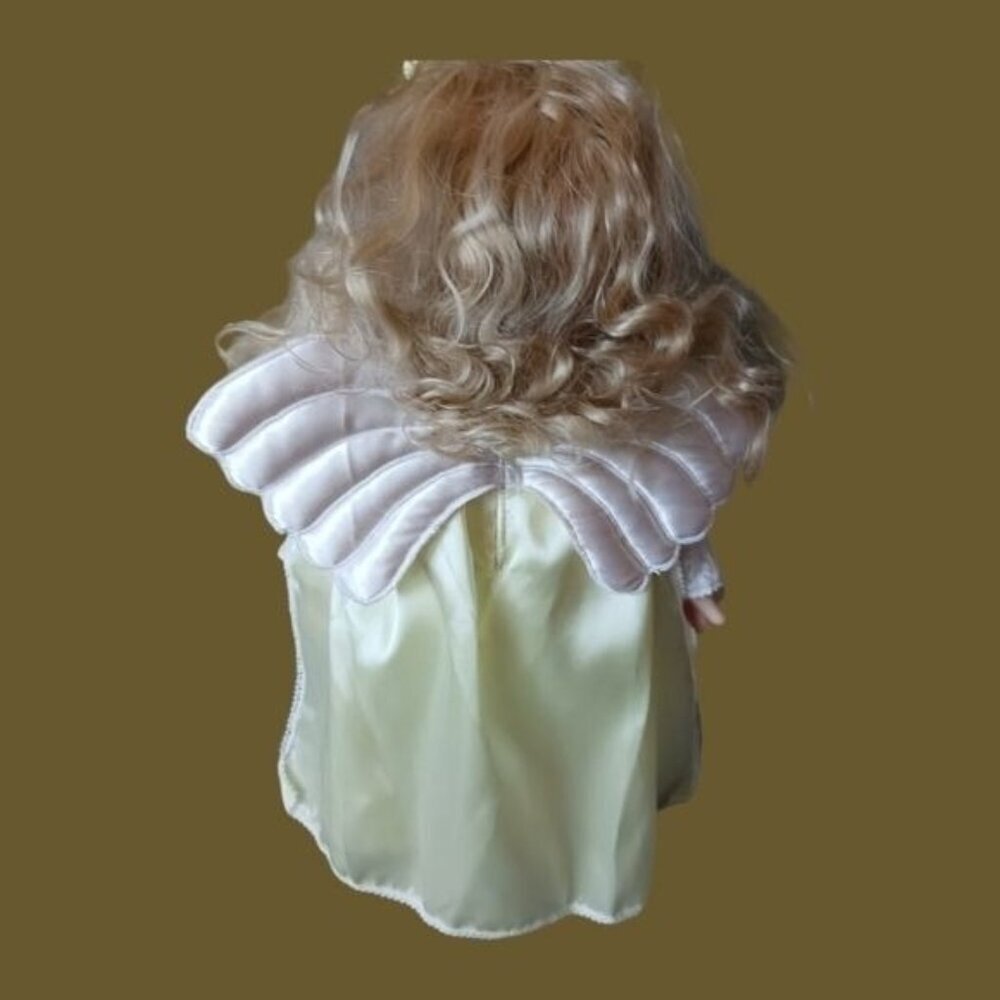 Precious moments vtg doll blonde hope songs of the spirit angel - Picture 4 of 11
